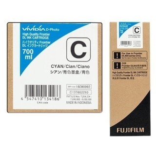 FUJI  Encre CYAN  700ml  Minilabs DL600 650