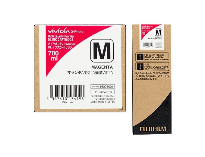 FUJI  Encre MAGENTA  700ml  Minilabs DL600 650