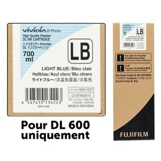 FUJI Encre BLEU CLAIR 700ml  Minilab DL600 uniquem