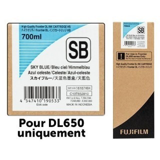 FUJI Encre BLEU CIEL 700ml  Minilab DL650 uniquem
