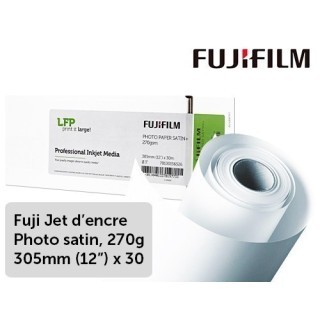 FUJI Rlx Papier photo Satin plus 270 g 305mm x 30M