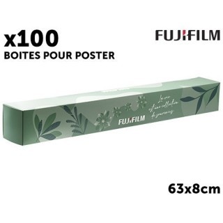 FUJI 100 x Tubes pour Poster 63 x 8 cm   a monter