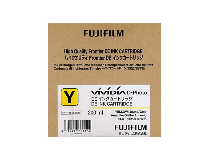 FUJI  Encre Frontier DE100   DE100-XD  Jaune 200ml