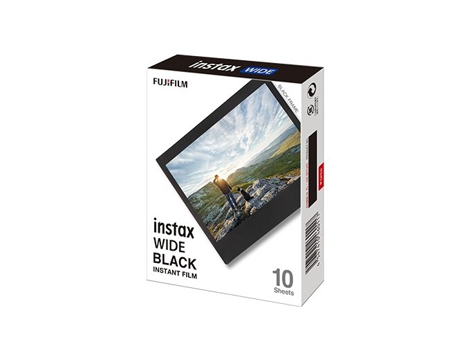 FUJI FILM  INSTAX WIDE Black Frame 10 Photos
