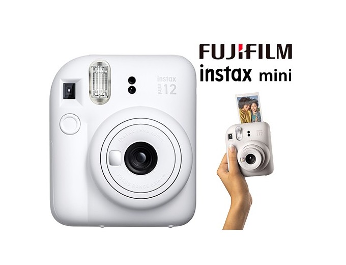 FUJI Instax Mini 12 Instant camera Blanc
