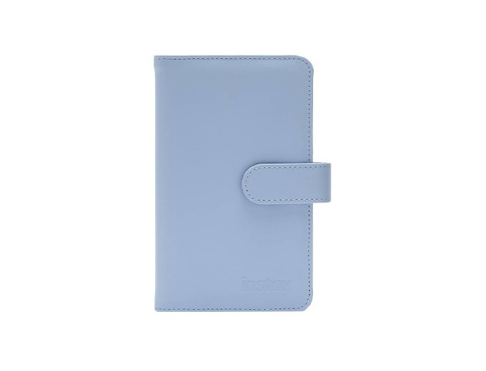 FUJI ALBUM mini 12 PASTEL BLUE 108 PHOTOS INSTAX