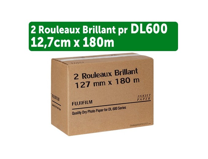 FUJI DL600 650   *deux* rlx Brillant 127x180m