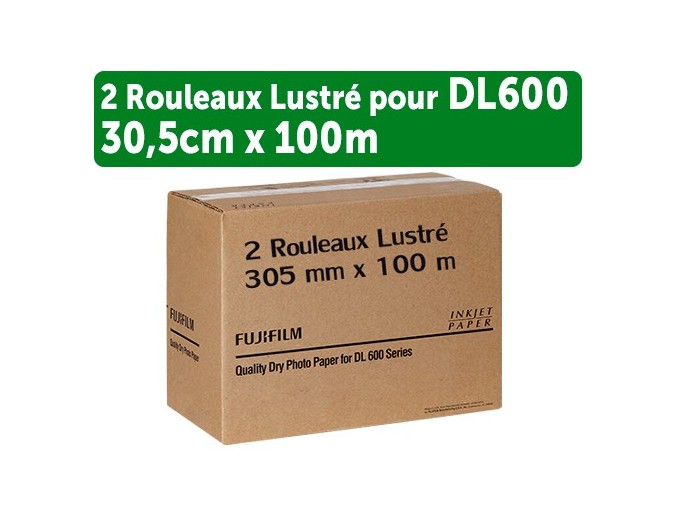FUJI DL600 650   *deux* rlx Lustre  305x100m