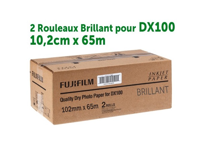 FUJI PAP DX-DE100 *deux* rlx Brillant 102x65m