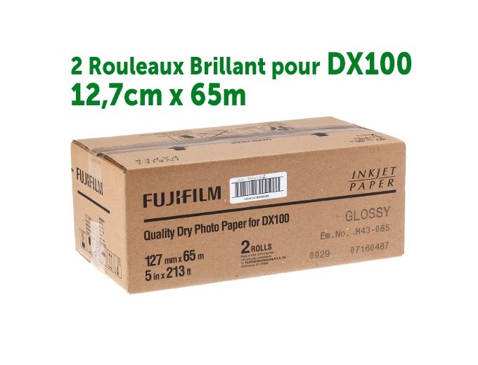 FUJI PAP DX-DE100 *deux* rlx Brillant 127x65m