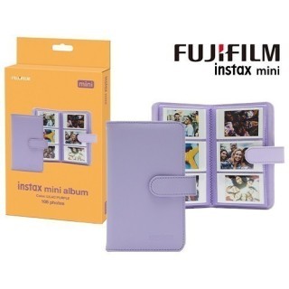 FUJI ALBUM mini 12 LILAC PURPLE 108 PHOTOS INSTAX