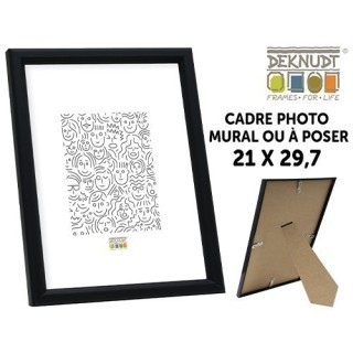 DEKNUDT CADRE PHOTO EN BOIS NOIR 21X29,7