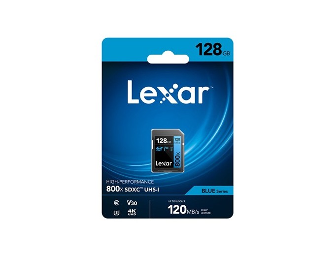 Lexar SDHC 128Go 800x Professionnal Class 10