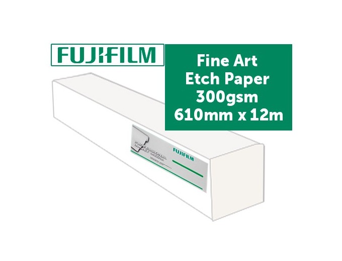 FUJI Rlx Papier Fine Art Etch 300gr 610mm x 12m