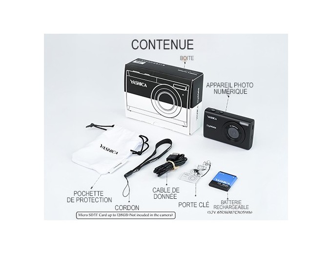 YASHICA DIGIMATE 100 BLACK