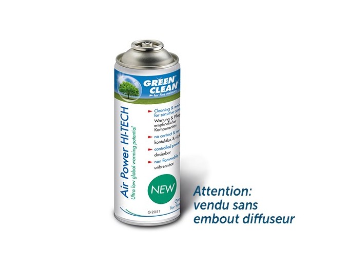 GREEN CLEAN RECHARGE AEROSOL 400ML POUR KIT NETOY