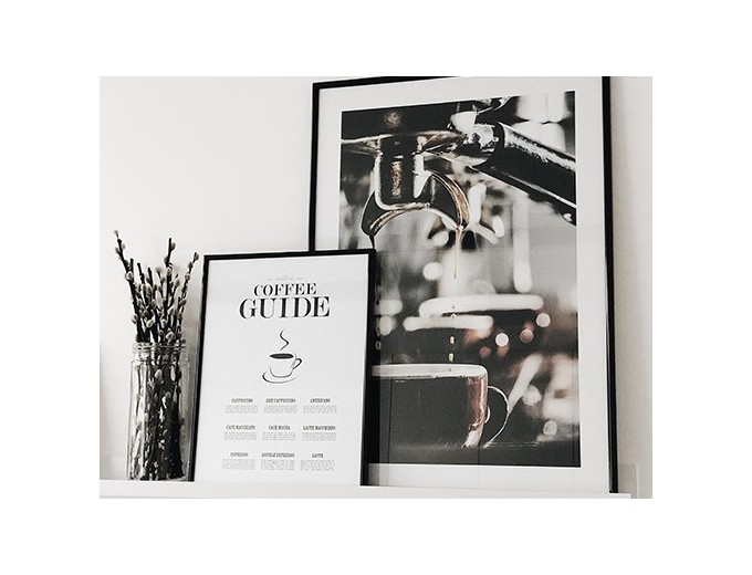 DEKNUDT CADRE PHOTO EN BOIS NOIR 21X29,7