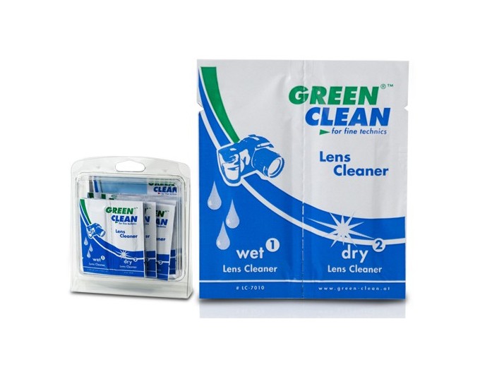 GREEN CLEAN KIT 10 LINGETTES WET   DRY