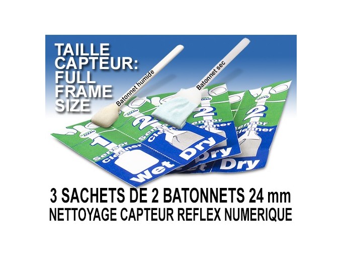 GREEN RECH4 SACH 2 BATONNETS SEC HUMIDE 24mm