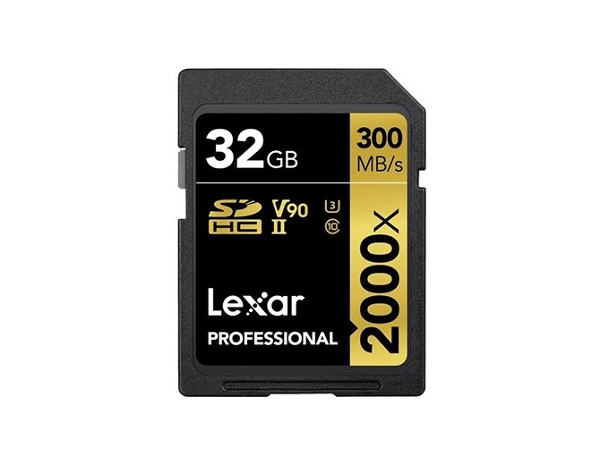 Lexar SDHC 32Go 2000x Professionnal Class 10