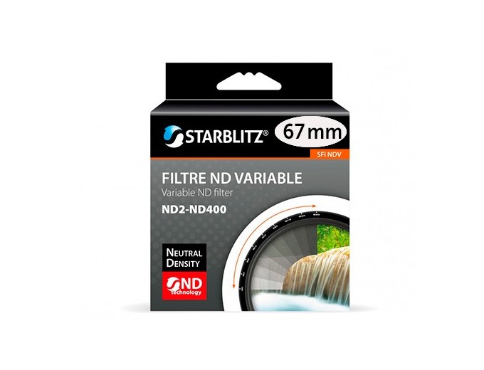 FILTRE STARBLITZ ND variable ( ND2-ND400) diam 67