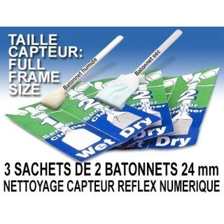 GREEN RECH4 SACH 2 BATONNETS SEC HUMIDE 24mm