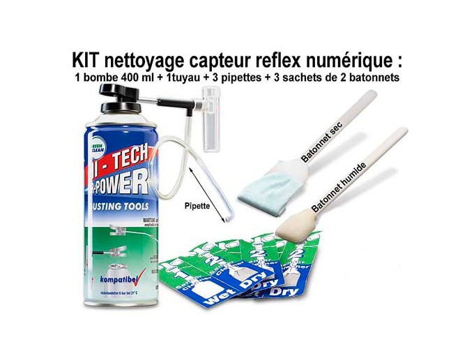 GREEN CLEAN KIT NETTOYAGE CAPTEUR REFLEXNUM400ml