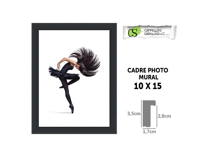 CADRE PHOTO  CASSETTONA  30X45 BOIS NOIR