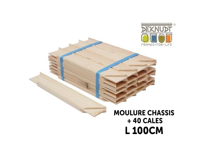 Deknudt 20 moulures pour chassis 40 cales