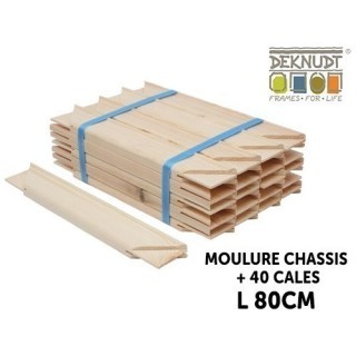 20 MOULURES CHASSIS   40 CALESL  80cm (sur cmde)