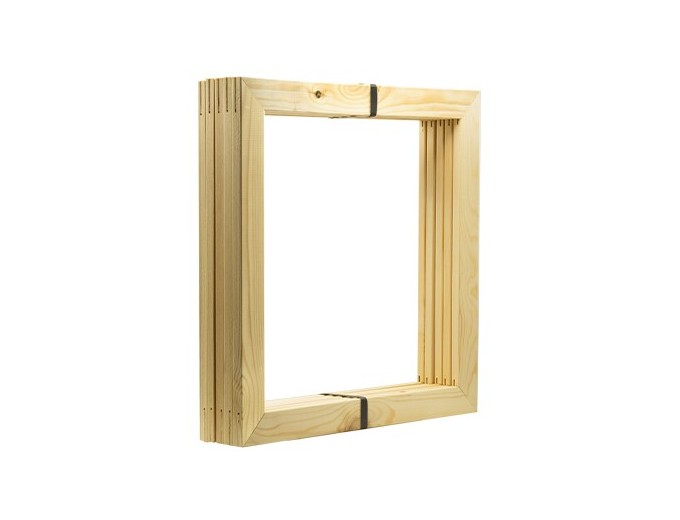 DEKNUDT LOT DE 5 CHASSIS ET 40 CALES 50X50