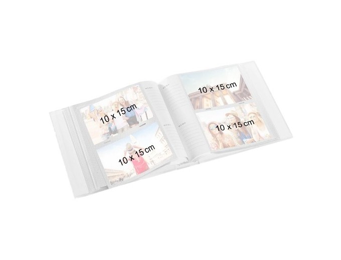 ALBUM POCH MEMO ANZIO  200PH 10X15 PAGES BLANCHES