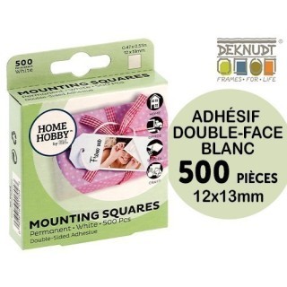 DEKNUDT ADHESIF DOUBLE-FACE BOITE DE 500