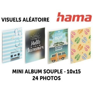 ASSORT MINI ALBUM SOUPLE 10X15 SUMMERLY 24 PHOTOS