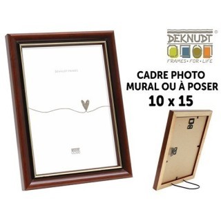 Deknudt cadre bois brun S407
