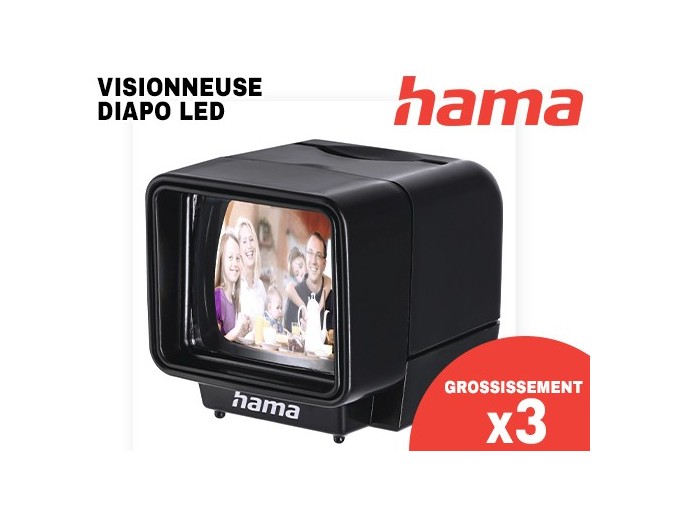HAMA VISIONNEUSE DIAPO LED GROSSISSEMENT X3