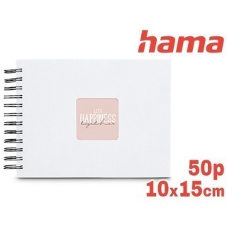 ALBUM SPIRALE CLASSIQUE  FINE ART BLANC 50 PNOIRE