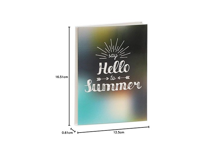 ASSORT MINI ALBUM SOUPLE 10X15 SUMMERLY 24 PHOTOS