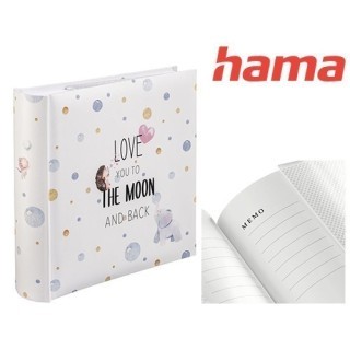 ALBUM POCH MEMO TO THE MOON 200PH 10X15 PAGES BL