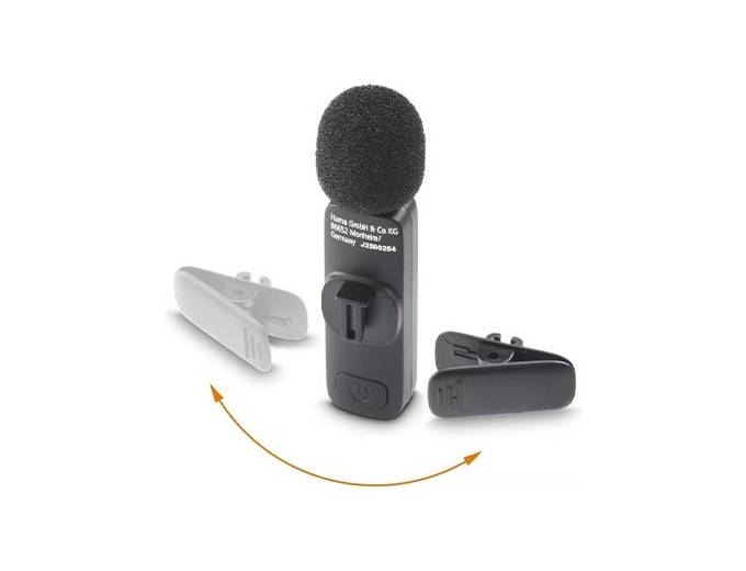 HAMA MICRO-CRAVATE SANS FIL POUR TEL PORTABLE