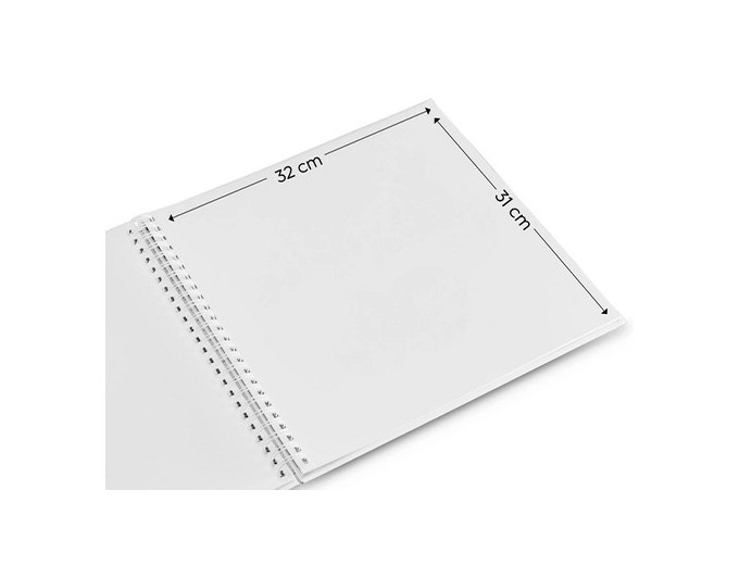 ALBUM SPIRALE CLASSIQUE FINE ART LAGUNE 50 PBLANC