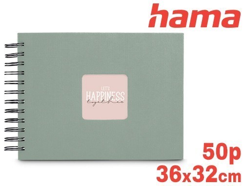 ALBUM SPIRALE CLASSIQUE  FINE ART SAUGE 50 PBLANC