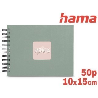 ALBUM SPIRALE CLASSIQUE  FINE ART SAUGE 50 PNOIRE