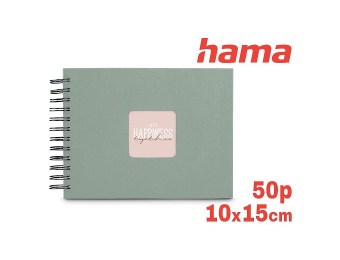 ALBUM SPIRALE CLASSIQUE  FINE ART SAUGE 50 PNOIRE