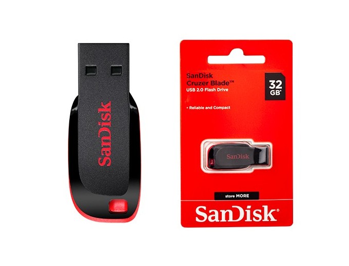 SanDisk Cruzer BLADE Cle Memoire 32 Go  USB 20