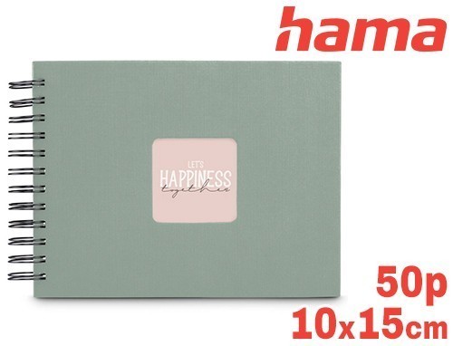 ALBUM SPIRALE CLASSIQUE  FINE ART SAUGE 50 PNOIRE