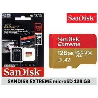SANDISK Micro SD Extreme 128Go cl 10 avec ada  new