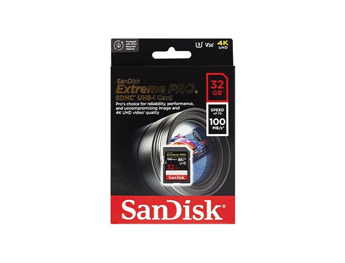 SanDisk SDHC Extreme  Pro 32Go  (100 90MB s)