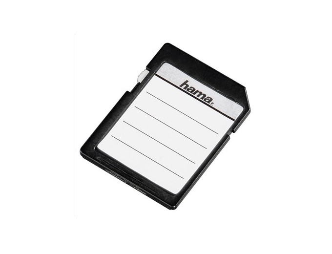 HAMA 18 ETIQUETTES AUTOCOLLANTES POUR CARTES SD