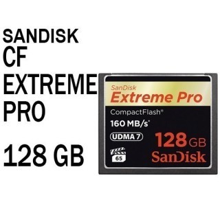 SanDisk CompactFlash Extreme PRO 128Go   (160Mo s)